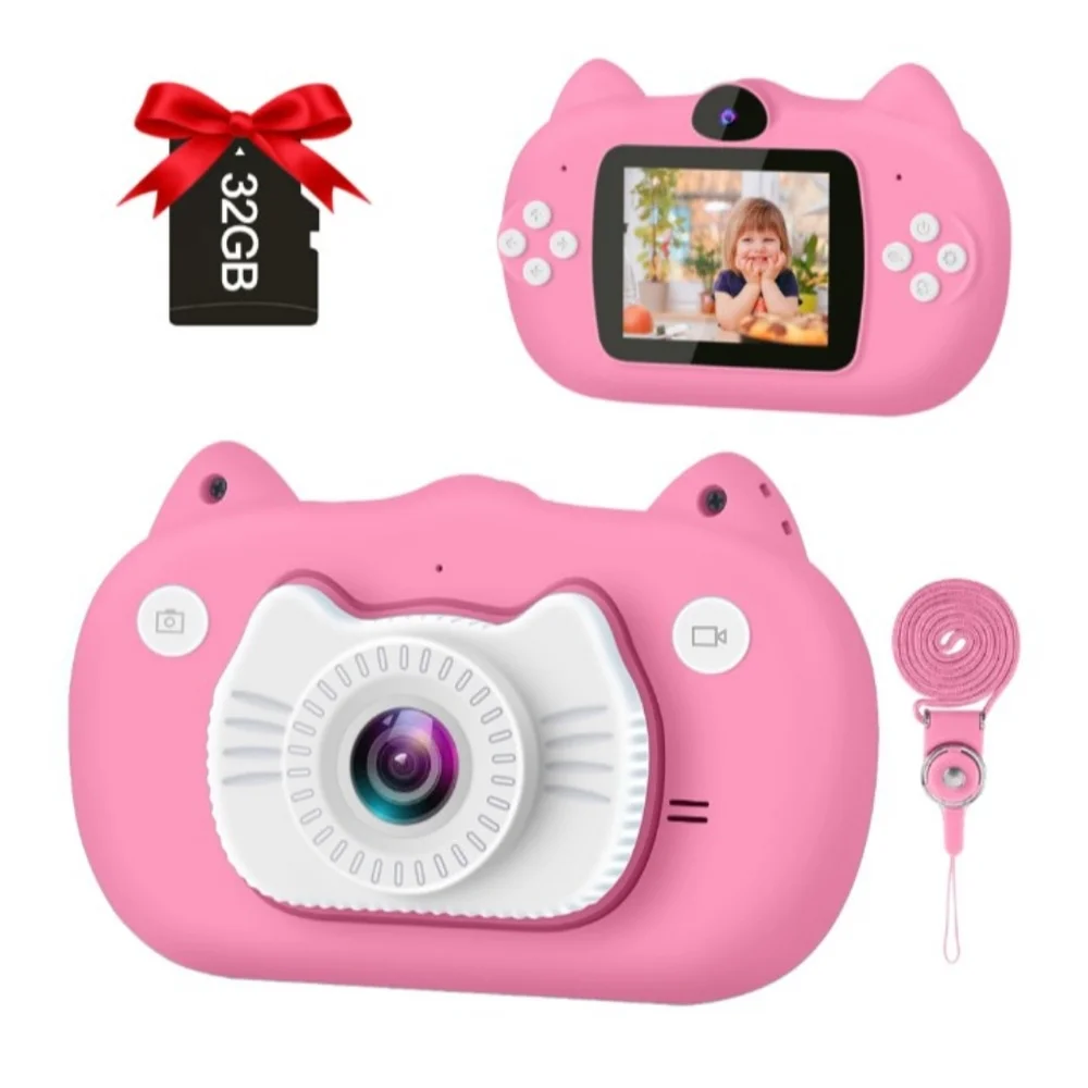 Vatenic Kids Camera Children Digital Cameras 1080P HD